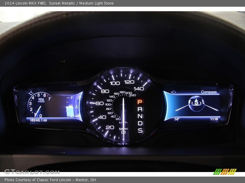 Sunset Metallic / Medium Light Stone 2014 Lincoln MKX FWD