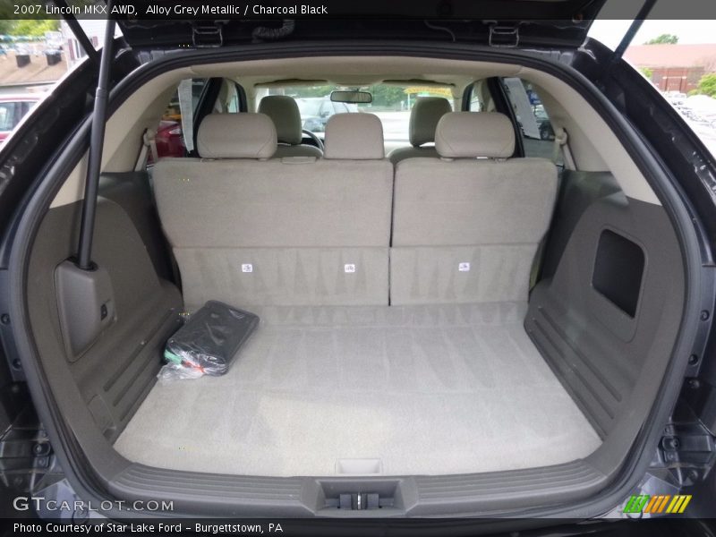 Alloy Grey Metallic / Charcoal Black 2007 Lincoln MKX AWD