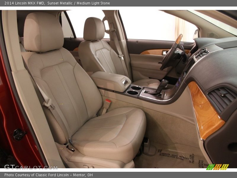 Sunset Metallic / Medium Light Stone 2014 Lincoln MKX FWD