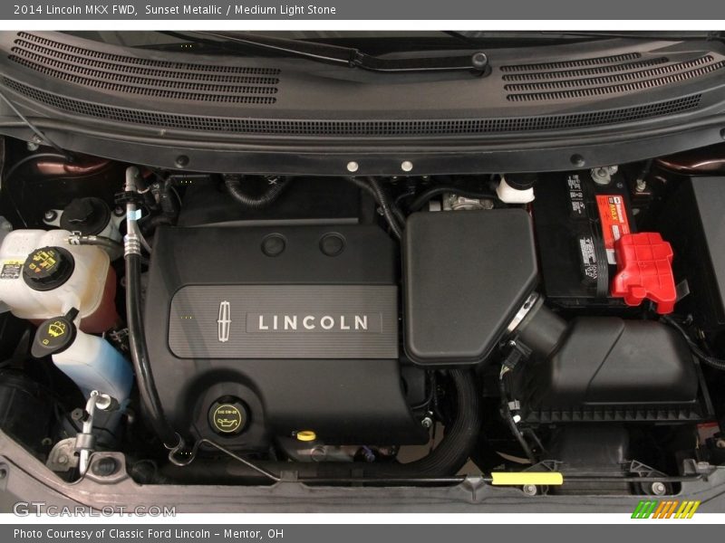 Sunset Metallic / Medium Light Stone 2014 Lincoln MKX FWD
