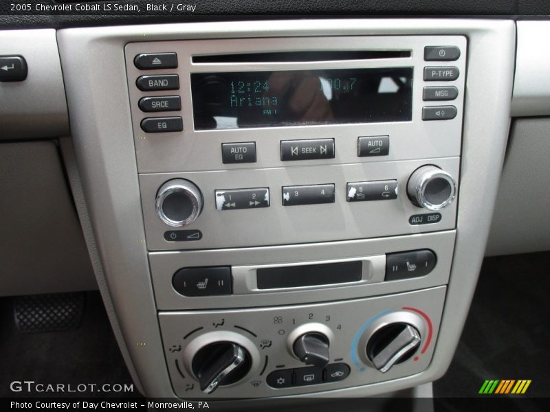 Black / Gray 2005 Chevrolet Cobalt LS Sedan