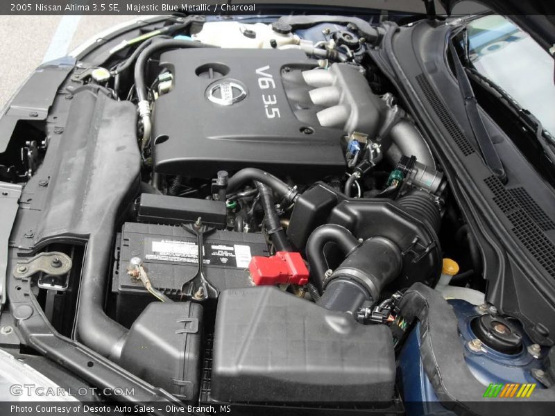 Majestic Blue Metallic / Charcoal 2005 Nissan Altima 3.5 SE