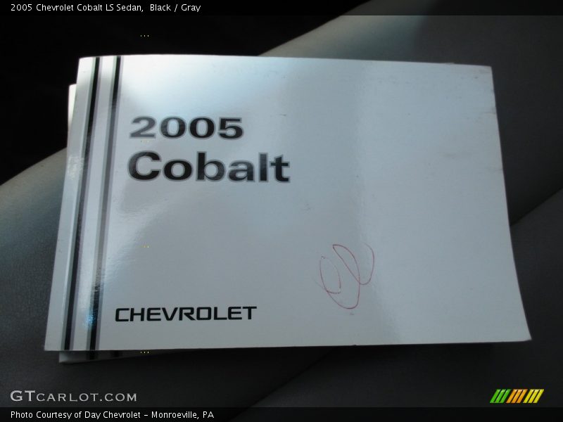 Black / Gray 2005 Chevrolet Cobalt LS Sedan