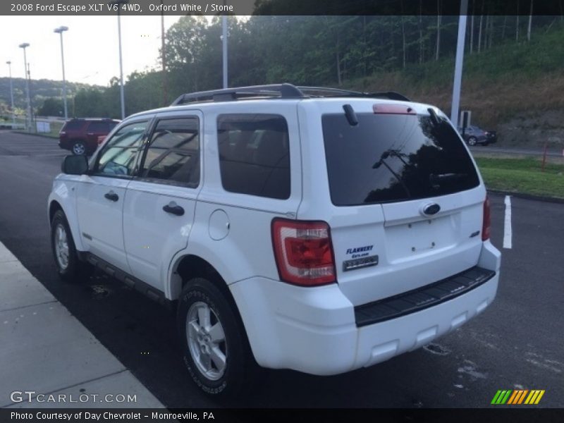 Oxford White / Stone 2008 Ford Escape XLT V6 4WD