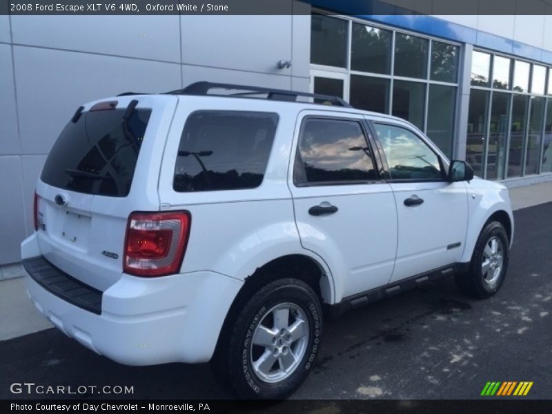 Oxford White / Stone 2008 Ford Escape XLT V6 4WD