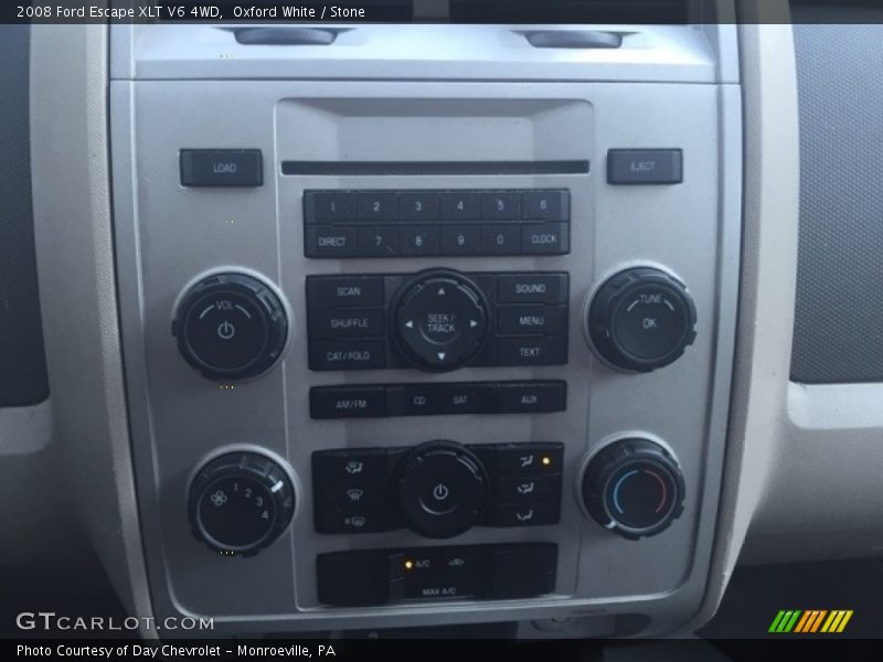 Oxford White / Stone 2008 Ford Escape XLT V6 4WD