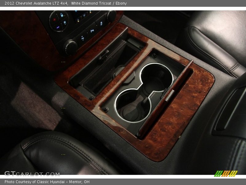 White Diamond Tricoat / Ebony 2012 Chevrolet Avalanche LTZ 4x4