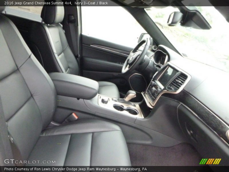 Ivory 3-Coat / Black 2016 Jeep Grand Cherokee Summit 4x4