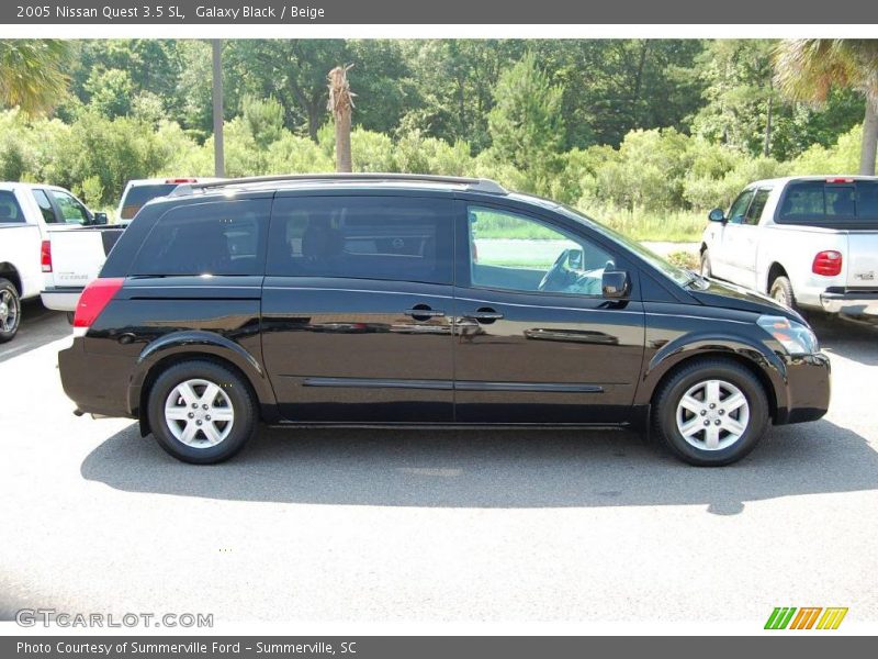 Galaxy Black / Beige 2005 Nissan Quest 3.5 SL