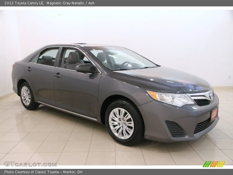 Magnetic Gray Metallic / Ash 2013 Toyota Camry LE