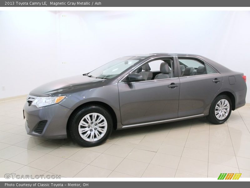 Magnetic Gray Metallic / Ash 2013 Toyota Camry LE
