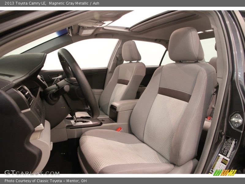 Magnetic Gray Metallic / Ash 2013 Toyota Camry LE