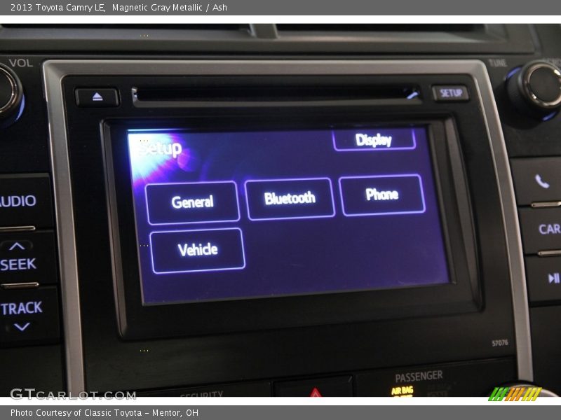 Magnetic Gray Metallic / Ash 2013 Toyota Camry LE