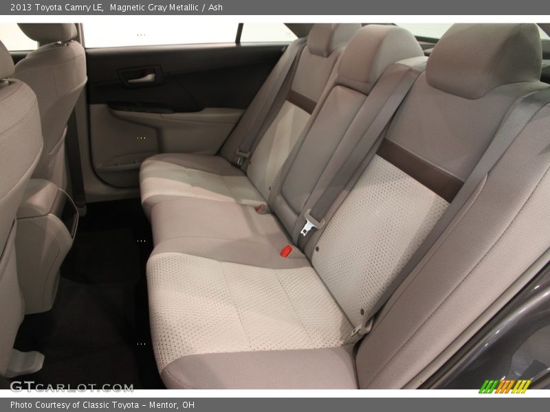Magnetic Gray Metallic / Ash 2013 Toyota Camry LE