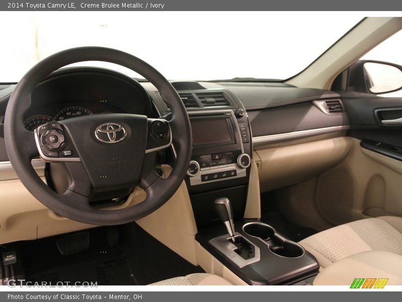 Creme Brulee Metallic / Ivory 2014 Toyota Camry LE