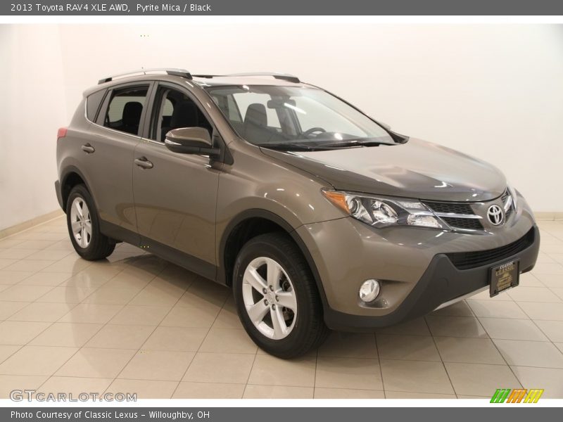 Pyrite Mica / Black 2013 Toyota RAV4 XLE AWD