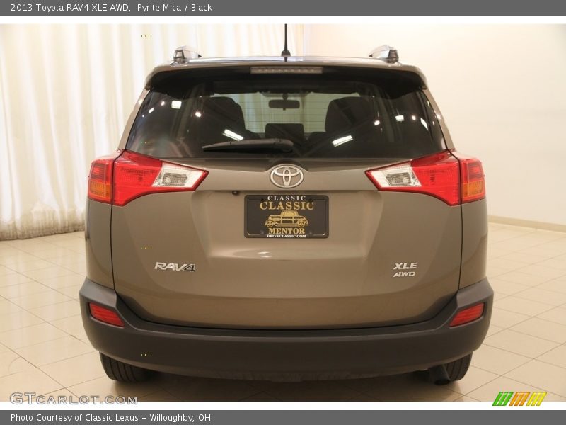 Pyrite Mica / Black 2013 Toyota RAV4 XLE AWD