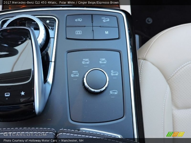 Polar White / Ginger Beige/Espresso Brown 2017 Mercedes-Benz GLS 450 4Matic