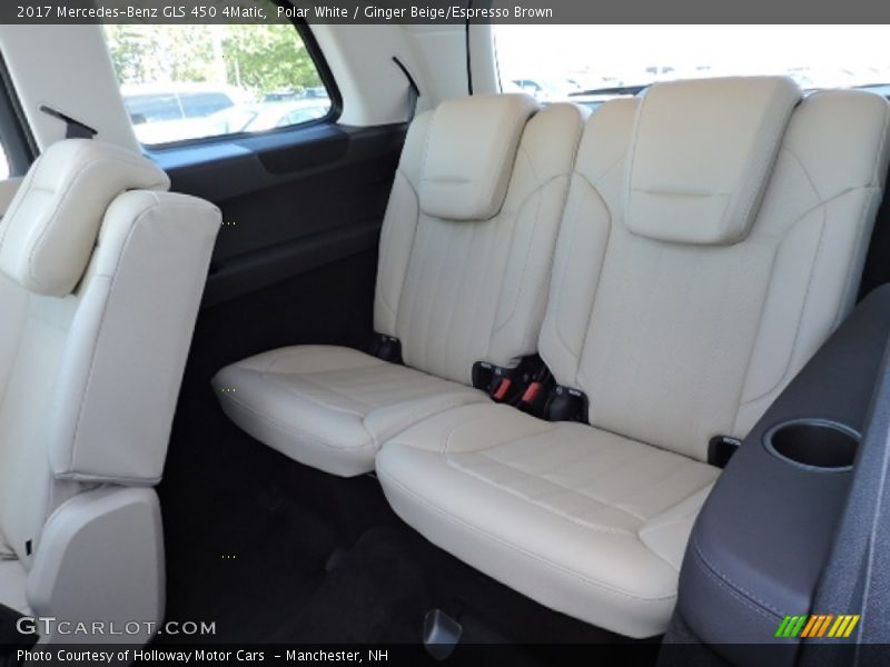 Polar White / Ginger Beige/Espresso Brown 2017 Mercedes-Benz GLS 450 4Matic