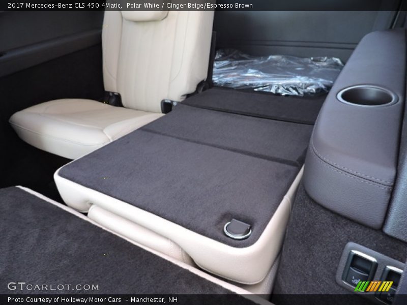 Polar White / Ginger Beige/Espresso Brown 2017 Mercedes-Benz GLS 450 4Matic