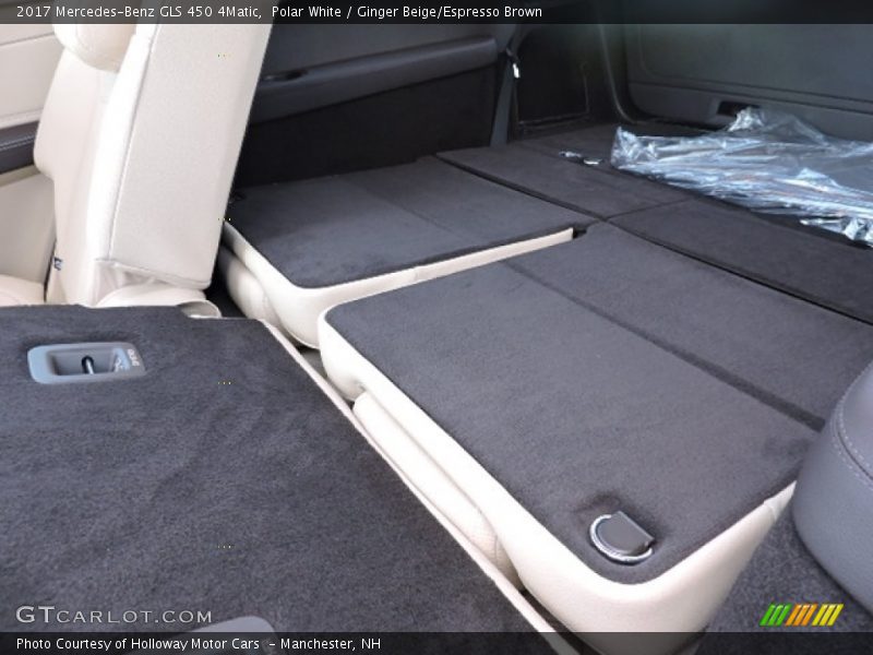 Polar White / Ginger Beige/Espresso Brown 2017 Mercedes-Benz GLS 450 4Matic