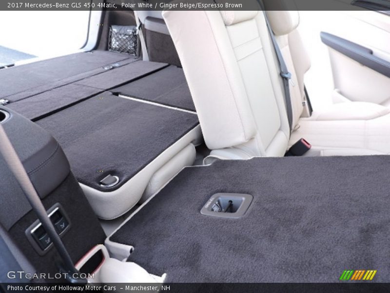 Polar White / Ginger Beige/Espresso Brown 2017 Mercedes-Benz GLS 450 4Matic