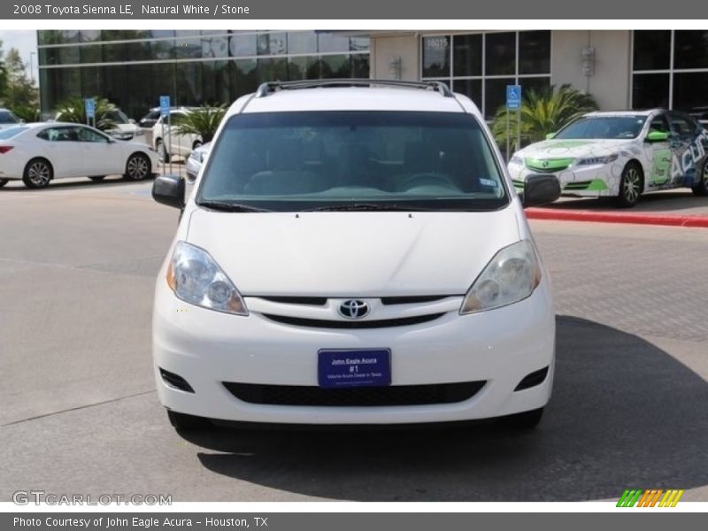 Natural White / Stone 2008 Toyota Sienna LE