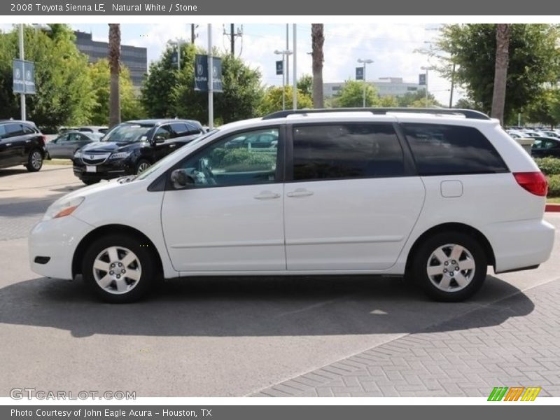 Natural White / Stone 2008 Toyota Sienna LE