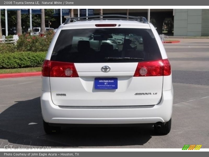 Natural White / Stone 2008 Toyota Sienna LE