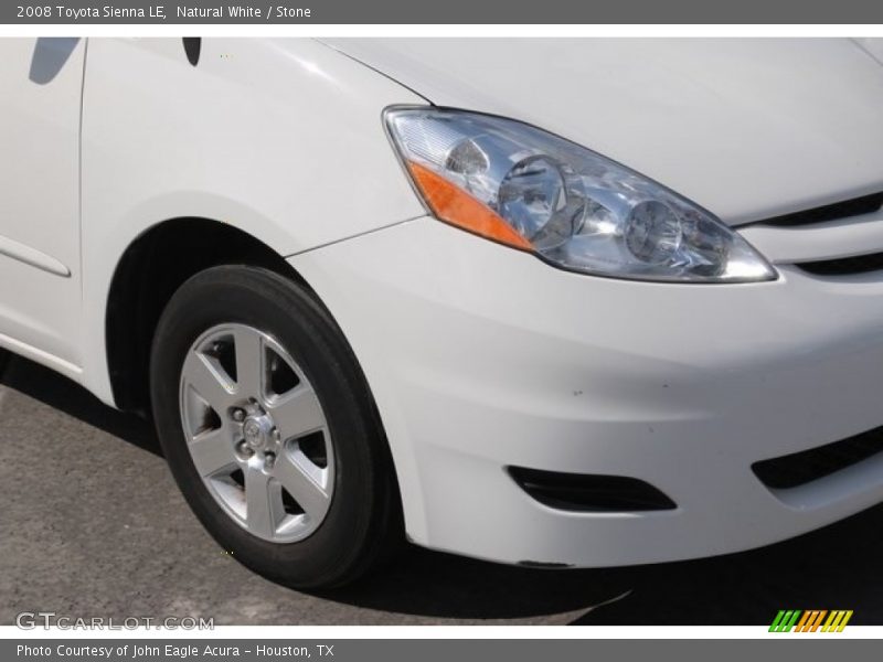 Natural White / Stone 2008 Toyota Sienna LE