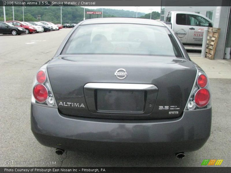 Smoke Metallic / Charcoal 2006 Nissan Altima 3.5 SL