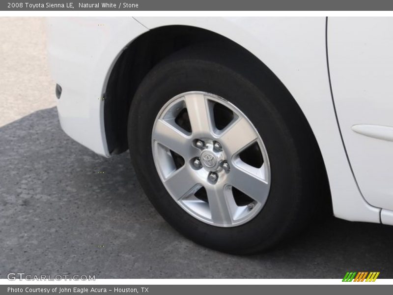 Natural White / Stone 2008 Toyota Sienna LE