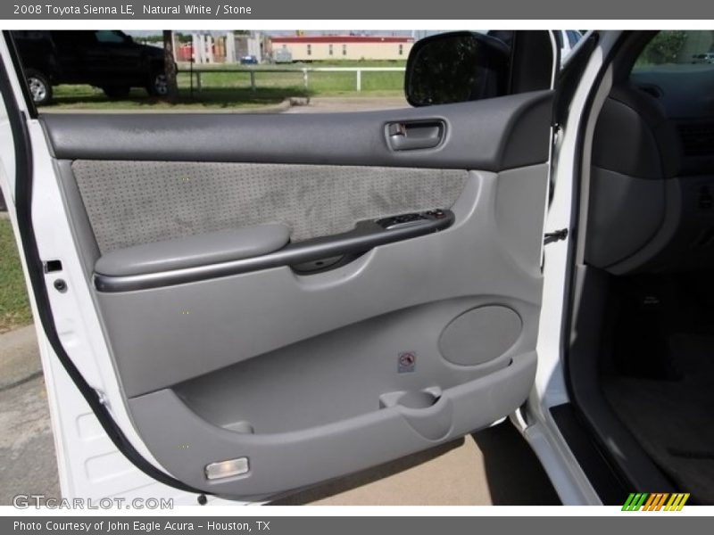 Natural White / Stone 2008 Toyota Sienna LE