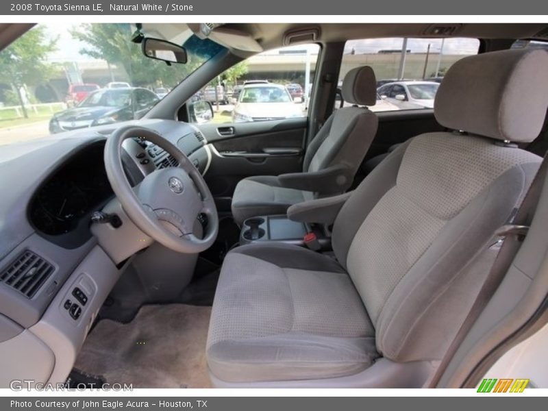 Natural White / Stone 2008 Toyota Sienna LE