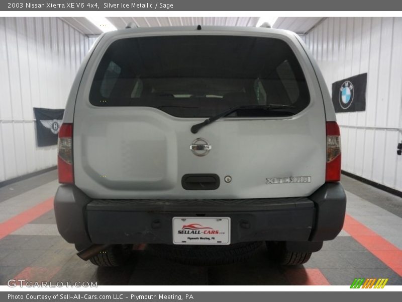 Silver Ice Metallic / Sage 2003 Nissan Xterra XE V6 4x4