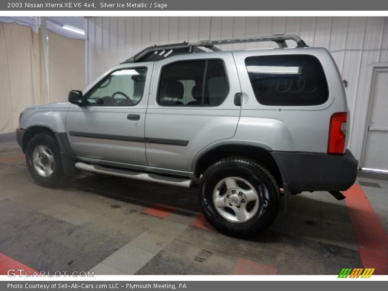 Silver Ice Metallic / Sage 2003 Nissan Xterra XE V6 4x4