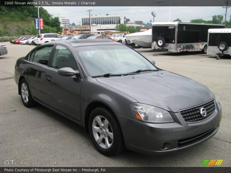 Smoke Metallic / Charcoal 2006 Nissan Altima 3.5 SL