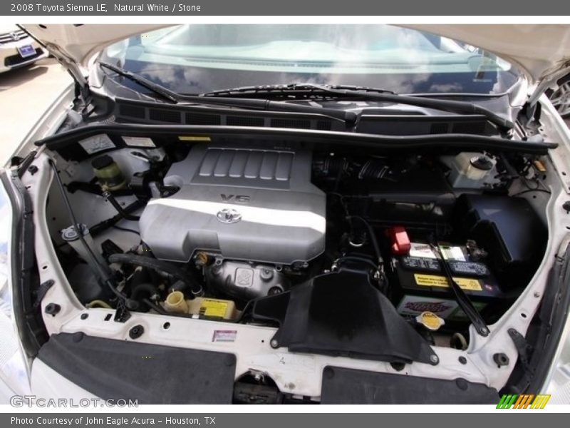 Natural White / Stone 2008 Toyota Sienna LE