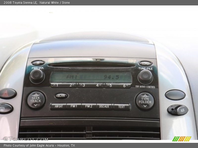 Natural White / Stone 2008 Toyota Sienna LE