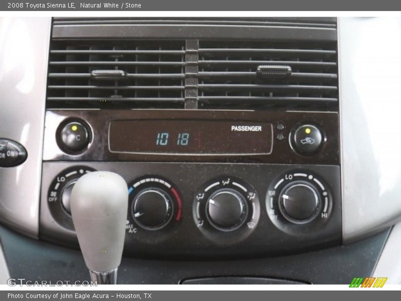 Natural White / Stone 2008 Toyota Sienna LE