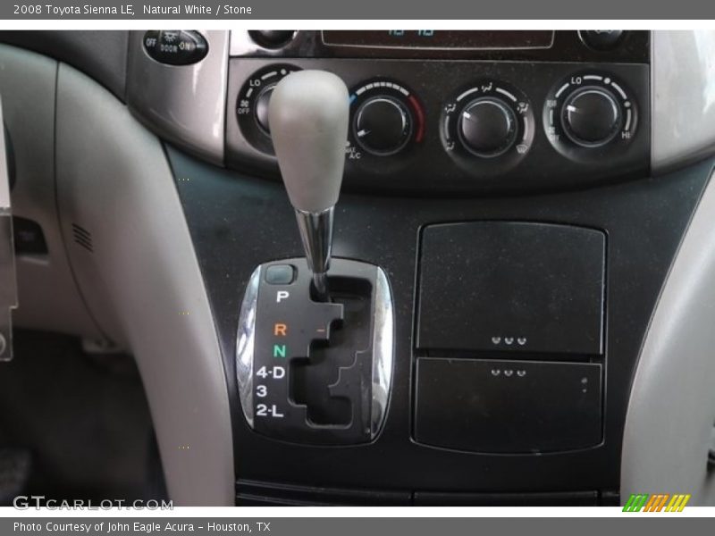 Natural White / Stone 2008 Toyota Sienna LE