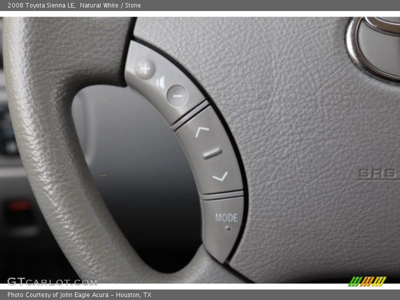 Natural White / Stone 2008 Toyota Sienna LE