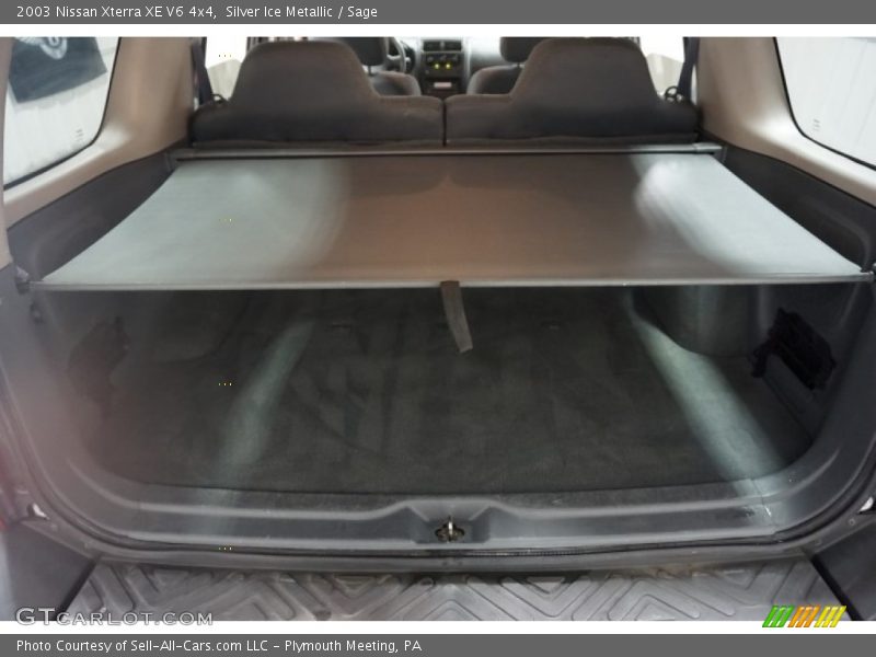 Silver Ice Metallic / Sage 2003 Nissan Xterra XE V6 4x4