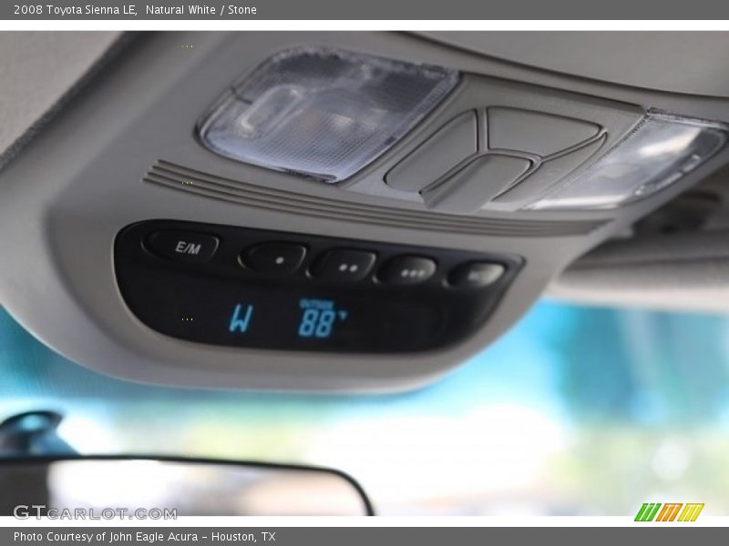 Natural White / Stone 2008 Toyota Sienna LE