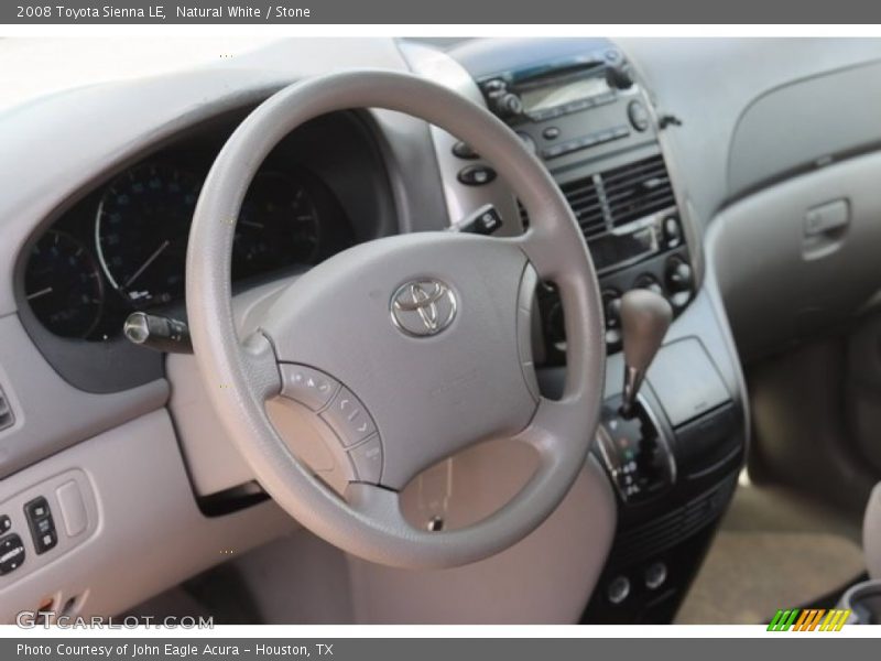 Natural White / Stone 2008 Toyota Sienna LE