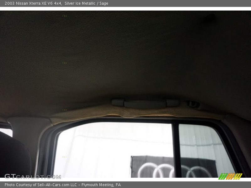 Silver Ice Metallic / Sage 2003 Nissan Xterra XE V6 4x4