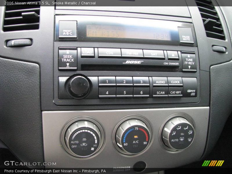 Smoke Metallic / Charcoal 2006 Nissan Altima 3.5 SL