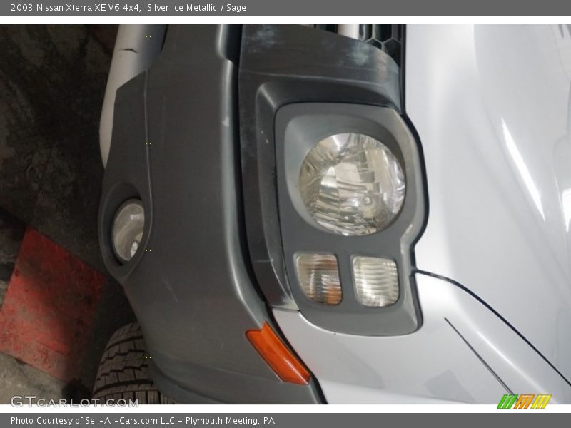 Silver Ice Metallic / Sage 2003 Nissan Xterra XE V6 4x4