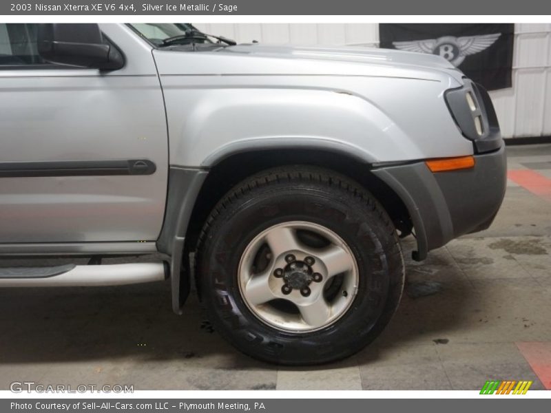 Silver Ice Metallic / Sage 2003 Nissan Xterra XE V6 4x4