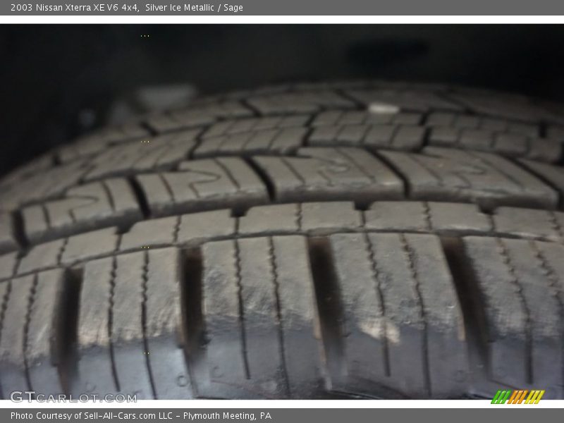 Silver Ice Metallic / Sage 2003 Nissan Xterra XE V6 4x4